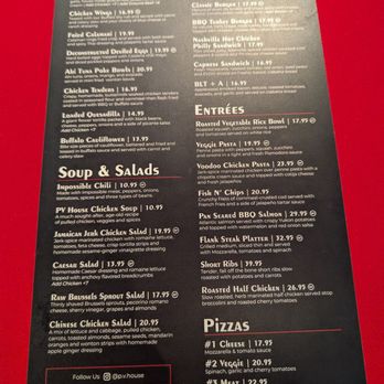 P.V. House - Menu 2025 - Sports Bars Near Me - Playa Vista, California P.V. House - Menu 2025 - Sports Bars Near Me - Playa Vista, California