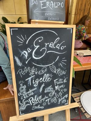 Menu photo 1 Da Eraldo Monterosso al Mare, AG