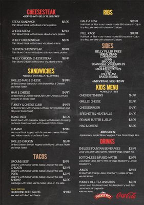 Menu photo 2 Belly Fillers Bar & Grill Alpha, NJ
