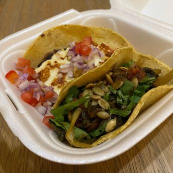 Hunger Street Tacos - Grilled cheese and Black beans and rajas - Tacos Near Me - Winter Park, Florida Hunger Street Tacos - Grilled cheese and Black beans and rajas - Tacos Near Me - Winter Park, Florida