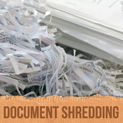 In The Box Pack & Ship - Secured document shredding.