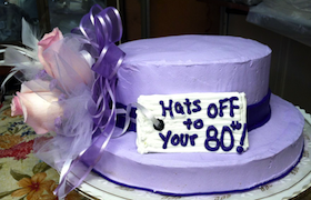 Blue Ribbon Cake by null