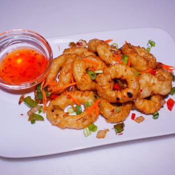 Tuk Tuk - Fried calamari with sea salt and chili - Cambodian Near Me - Montreal, Quebec Tuk Tuk - Fried calamari with sea salt and chili - Cambodian Near Me - Montreal, Quebec