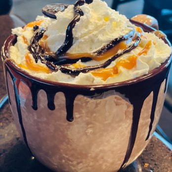 DeBrand Fine Chocolates - Iced Carmel Mocha with Sea Salt (Large) - Chocolatiers & Shops Near Me - Indianapolis, Indiana DeBrand Fine Chocolates - Iced Carmel Mocha with Sea Salt (Large) - Chocolatiers & Shops Near Me - Indianapolis, Indiana