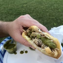 Pork arepas Pork arepas