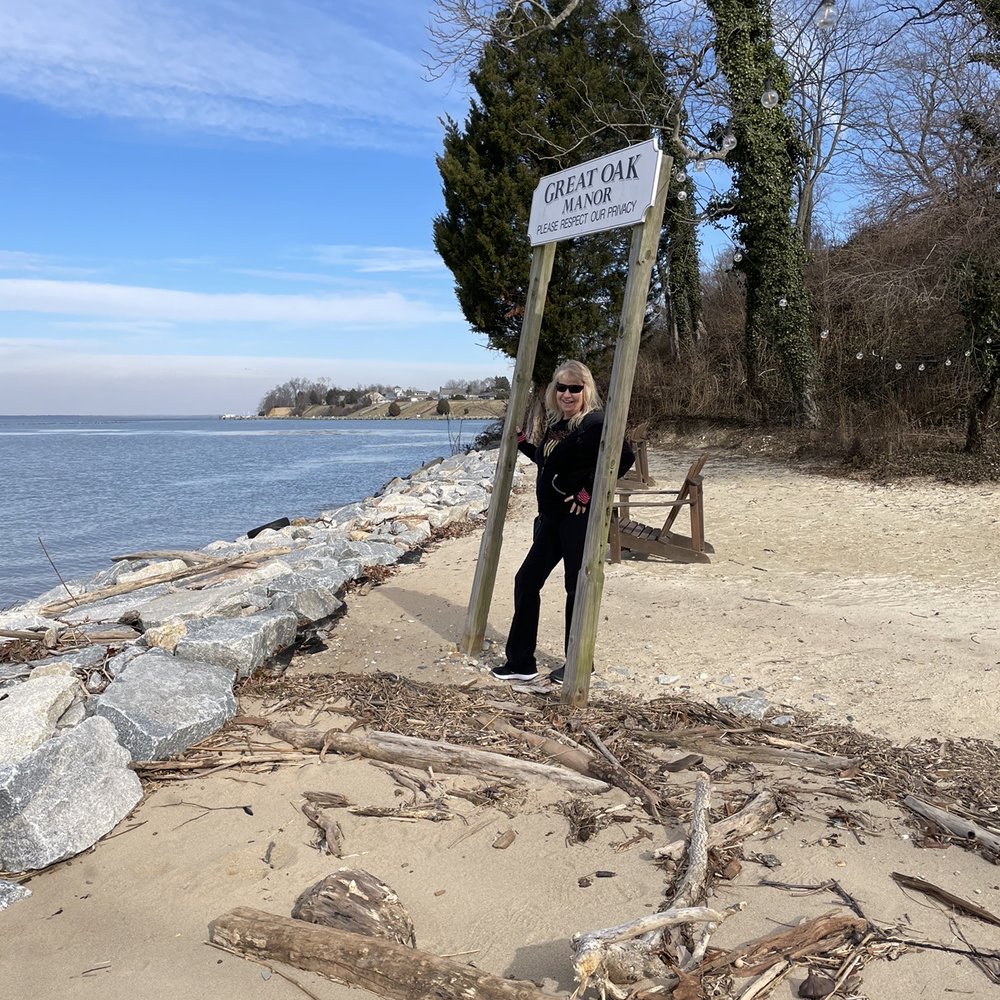Great Oak Manor - On the beach we walked it was cold but nice! - Hotels Near Me - Chestertown, Maryland