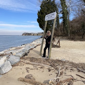 Great Oak Manor - On the beach we walked it was cold but nice! - Hotels Near Me - Chestertown, Maryland