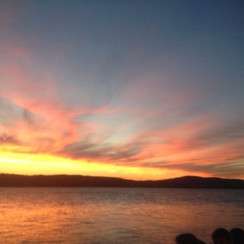 Half Moon - View from the patio - New American Near Me - Dobbs Ferry, New York