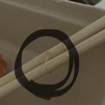 EBISU - Lucky me! I found a Fish bone in my sushi roll ! - Japanese Near Me - Elk Grove, California