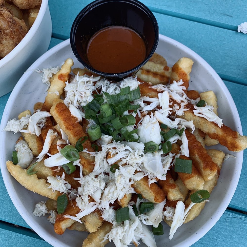 Tiki Docks Riverview - Crabby Fries - Salad Near Me - Riverview, Florida Tiki Docks Riverview - Crabby Fries - Salad Near Me - Riverview, Florida