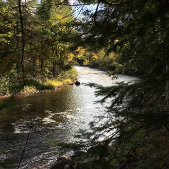 Copper Falls State Park - Meandering stream. - Parks Near Me - Mellen, Wisconsin