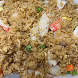 Seafood fried rice Seafood fried rice