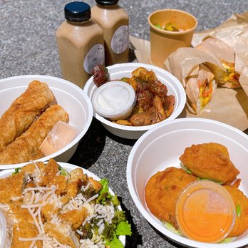 PiANTA Vegan - Caesar, SteakCheese Egg Rolls, Smashed Potatoes, Potato Salad, PiANTA's Coffee Milk, Summer Corn Fritters,Loaded Italian - Vegan Near Me - Providence, Rhode Island