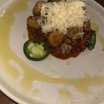Pangaea Bistro & Bar - Plantain gnocchi starter - Bars Near Me - Greensboro, North Carolina Pangaea Bistro & Bar - Plantain gnocchi starter - Bars Near Me - Greensboro, North Carolina
