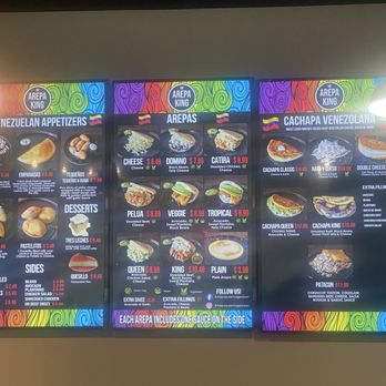 Arepa King - Menu. - Venezuelan Near Me - Hagerstown, Maryland Arepa King - Menu. - Venezuelan Near Me - Hagerstown, Maryland