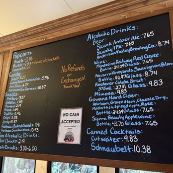 Skunk Train - Prices of concessions on the train - Tours Near Me - Fort Bragg, California Skunk Train - Prices of concessions on the train - Tours Near Me - Fort Bragg, California