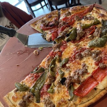 Anthony's Coal Fired Pizza & Wings - Sausage and Sweet Pepper - Italian Near Me - Brandon, Florida Anthony's Coal Fired Pizza & Wings - Sausage and Sweet Pepper - Italian Near Me - Brandon, Florida