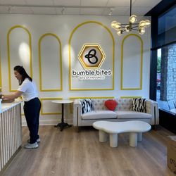 Bumble Bites - Indoor seating area and order pick up