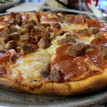 Maggio's Pizza - 10/12/2019 thin crust pep & sausage - Pizza Near Me - Big Bear Lake, California Maggio's Pizza - 10/12/2019 thin crust pep & sausage - Pizza Near Me - Big Bear Lake, California