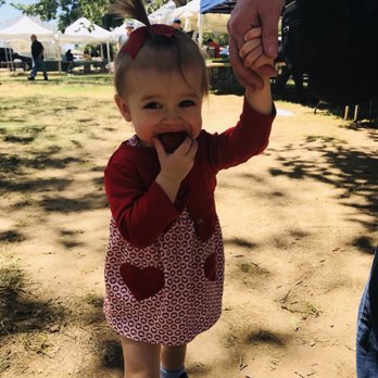 Carmichael Farmer's Market - My 16 month old eating a fresh strawberry holding Grandma's hand! - Farmers Market Near Me - Carmichael, California Carmichael Farmer's Market - My 16 month old eating a fresh strawberry holding Grandma's hand! - Farmers Market Near Me - Carmichael, California