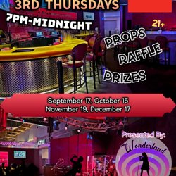 Wonderland Karaoke - Molton Lounge Karaoke
3rd Thursdays 7pm-Midnight