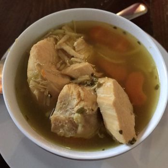 Embargo '62 - Chicken noodle soup. Very good, massive pieces of chicken, potato, and carrot. - Cocktail Bars Near Me - Chattanooga, Tennessee