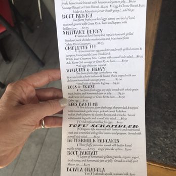 The Root Cafe - Menu - Cafes Near Me - Little Rock, Arkansas
