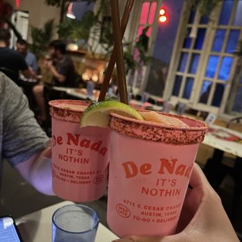 De Nada Cantina - Seasonal frozen margarita - Mexican Near Me - Austin, Texas