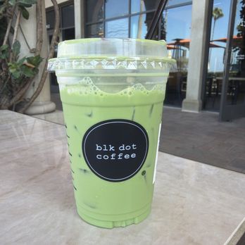 Blk Dot Coffee - Iced Original Matcha - Coffee & Tea Near Me - Newport Coast, California