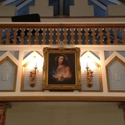 Sacred Heart Roman Catholic Church - Image of the Sacred Heart of Jesus