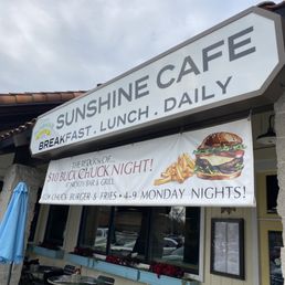 Exterior photo of Sunshine Cafe - Napa, California Exterior photo of Sunshine Cafe - Napa, California