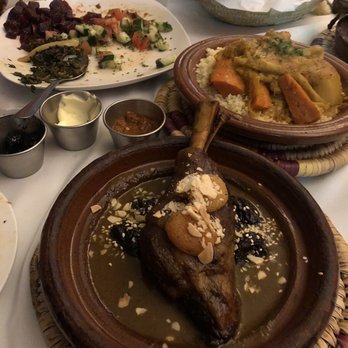Dar Tajine - Lamb Shank Tajine & Large Cuts of Vegetables Couscous - Moroccan Near Me - Plantation, Florida Dar Tajine - Lamb Shank Tajine & Large Cuts of Vegetables Couscous - Moroccan Near Me - Plantation, Florida