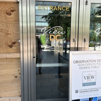 The View of DC - Entrance "The View of DC" - Observatories Near Me - Arlington, Virginia The View of DC - Entrance "The View of DC" - Observatories Near Me - Arlington, Virginia