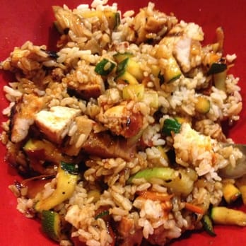 Fire Island Grill - Brown Rice, Chicken, Veggies, and Spicy Orange Sauce ! - Hawaiian Near Me - Simi Valley, California