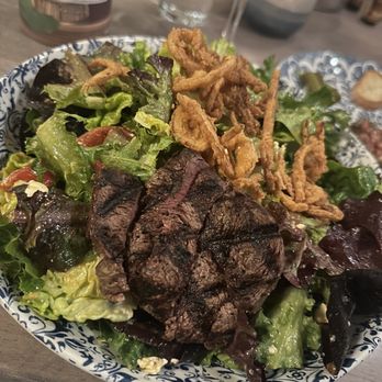 Salt and Iron - Sliced Steak Salad - Seafood Near Me - Edmonds, Washington Salt and Iron - Sliced Steak Salad - Seafood Near Me - Edmonds, Washington