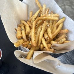 Truffle fries $10.99