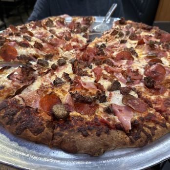 Red Devil Pizza - The Grease wheel 20in XLarge (16 Slices) - Italian Near Me - La Verne, California Red Devil Pizza - The Grease wheel 20in XLarge (16 Slices) - Italian Near Me - La Verne, California