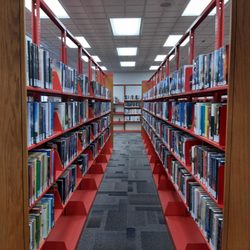 West Salem - Shelves at the West Salem Branch
