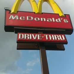 McDonald's - The golden arch out front