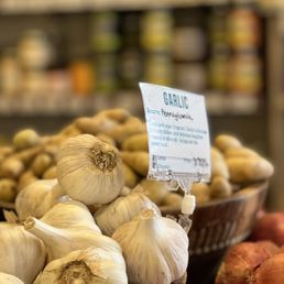 garlic and onions garlic and onions