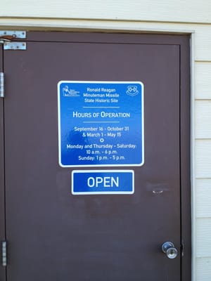 Ronald Reagan Minuteman Missile State Historic Site by null