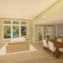 Cut Above Renovations - 3D Living room