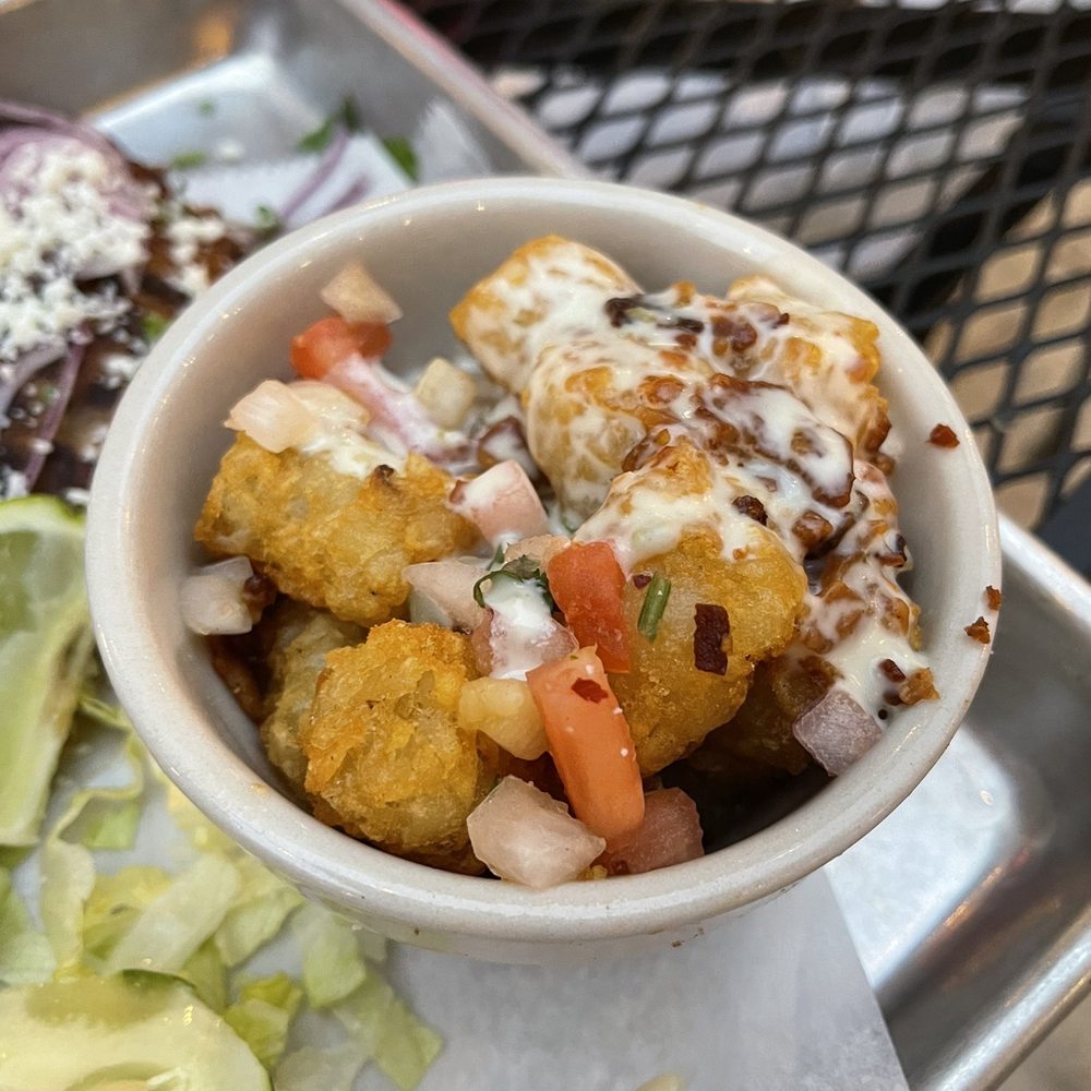 The 3 Amigos Mexican Restaurant - Cheesy Tots Yum! Get these - Mexican Near Me - Bloomington, Indiana The 3 Amigos Mexican Restaurant - Cheesy Tots Yum! Get these - Mexican Near Me - Bloomington, Indiana