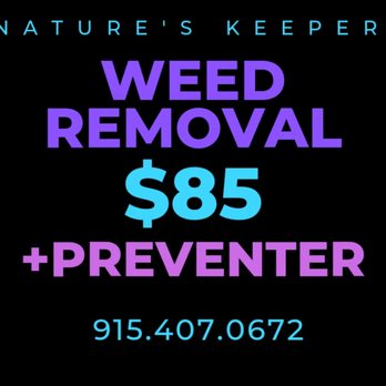 Nature's Keepers - Summer Sale $85 Weed Removal/Trimming + Preventer - Lawn Services Near Me Nature's Keepers - Summer Sale $85 Weed Removal/Trimming + Preventer - Lawn Services Near Me