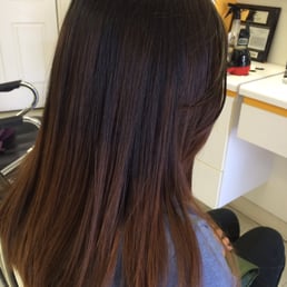 I love it! She did such a great job on my ombré hair color and cut!