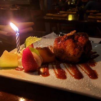 Cobalt Grille - White chocolate bread pudding. - New American Near Me - Virginia Beach, Virginia
