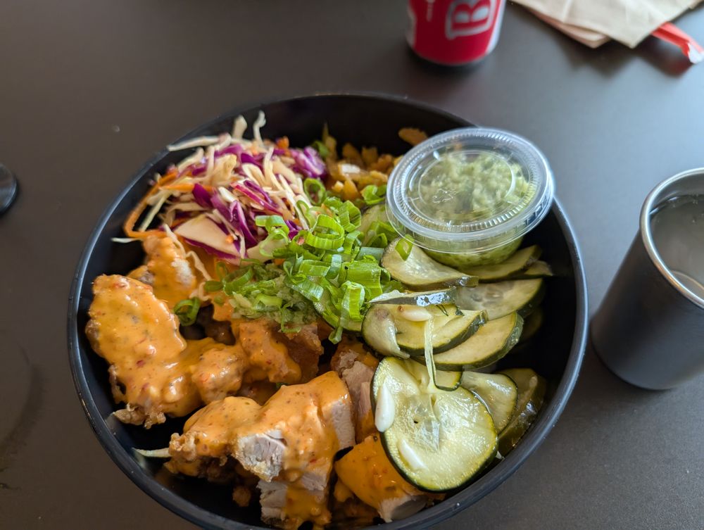 Food from Saturday Dumpling