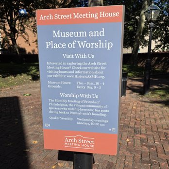Founding Footsteps - About the Arch Street Meeting House - Historical Tours Near Me - Philadelphia, Pennsylvania