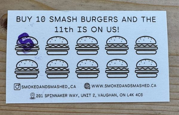 Menu photo 2 Smoked & Smashed Vaughan, ON