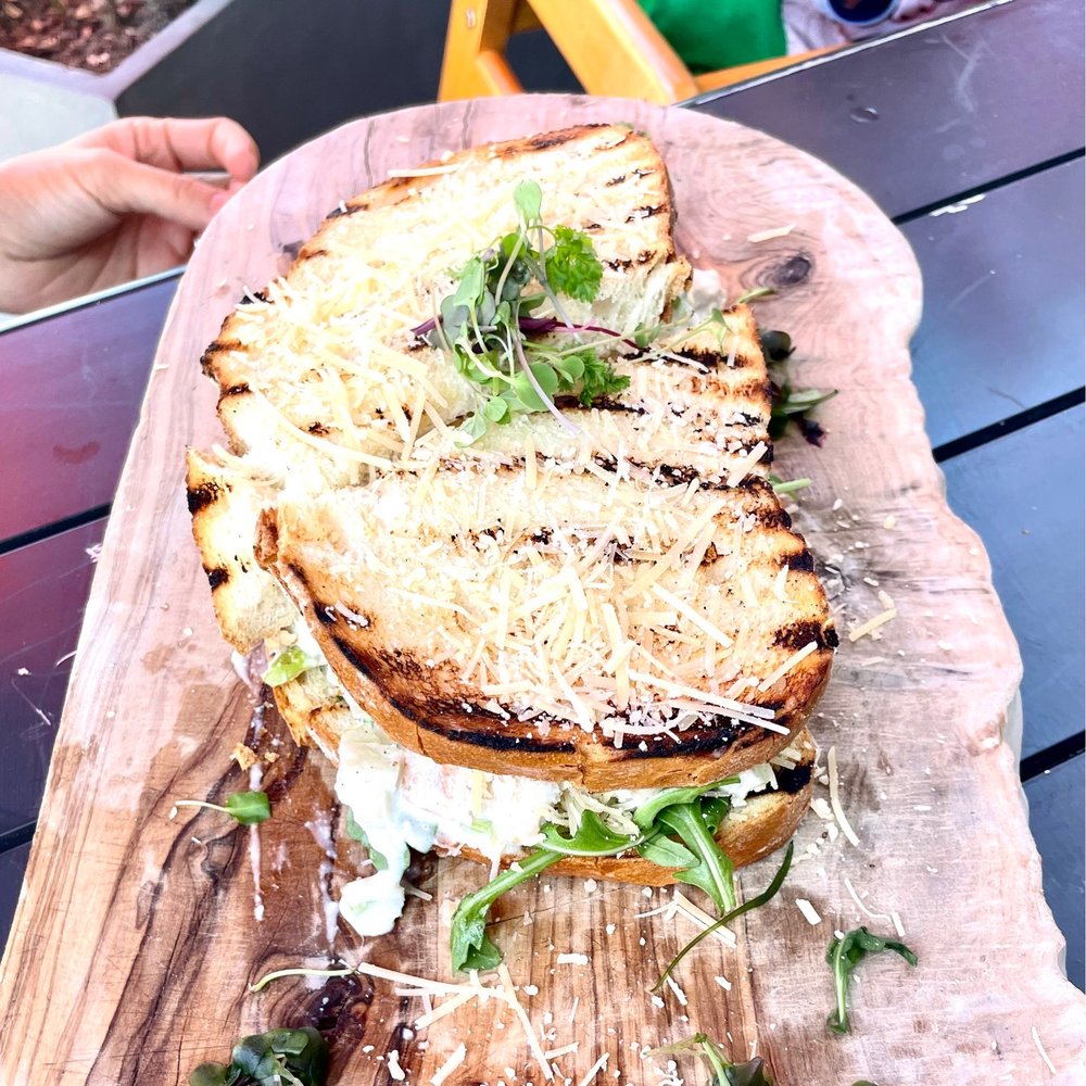 Olia - Truffle Chicken salad sandwich! - Breakfast & Brunch Near Me - Glendale, California Olia - Truffle Chicken salad sandwich! - Breakfast & Brunch Near Me - Glendale, California